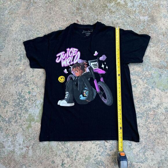 Anime Juice WRLD 999 Race Moto Rapper Shirt